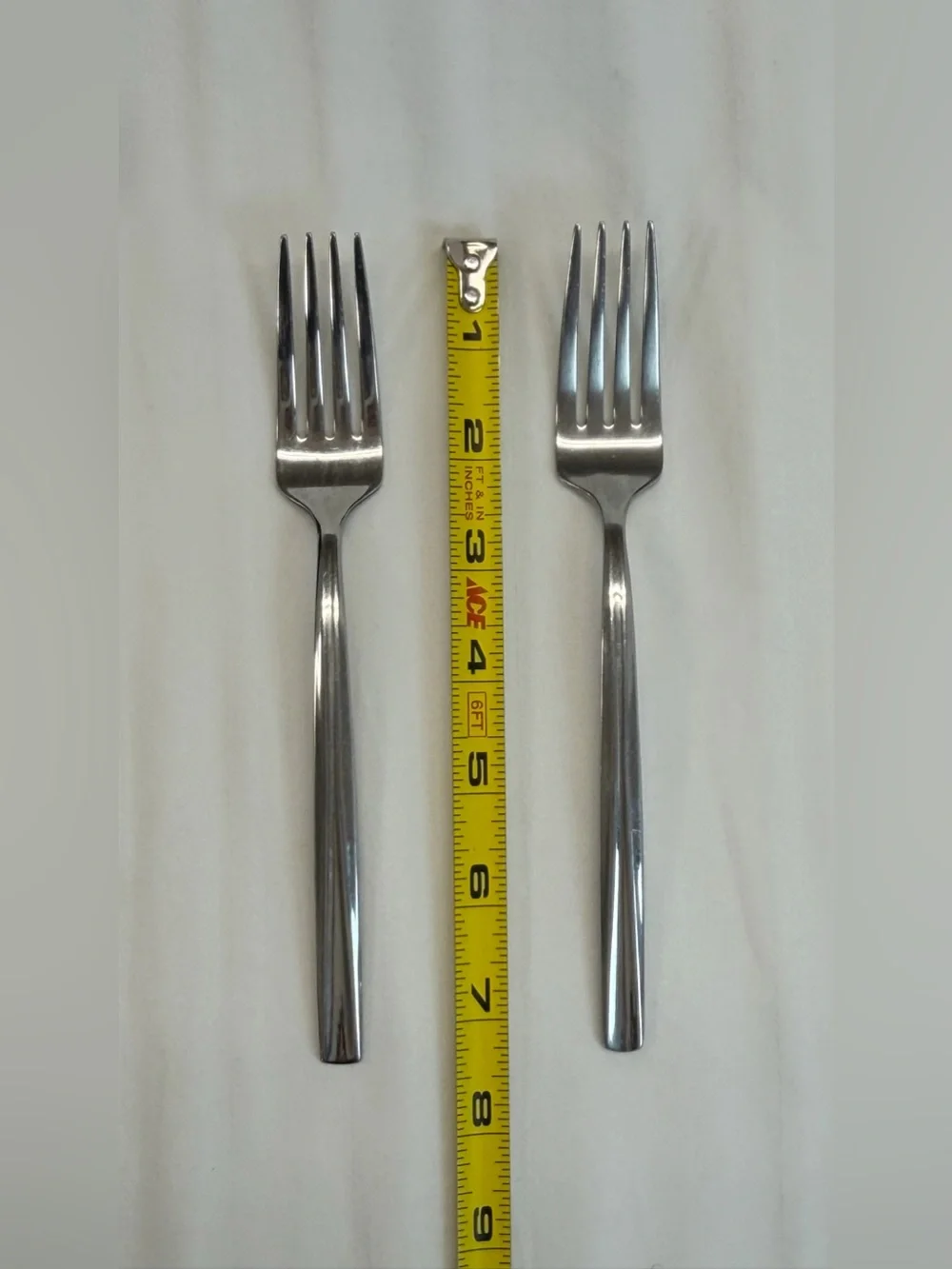 Argent Orfevres Flatware 2 Luncheon Forks Capetown 18/10 Stainless Steel Vietnam